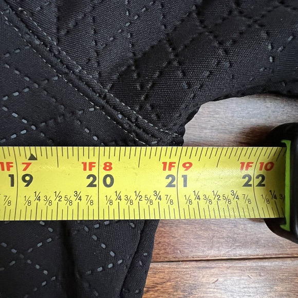 The North Face Recover Up Quilted Gray & Black Sweater Sweatshirt Size Large - Picture 7 of 11